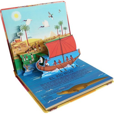 Antiguo Egipto: Libro Pop-up para Niños Exploradores