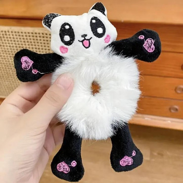 Coletero de Peluche Panda - Accesorio Divertido y Suave