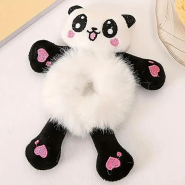 Coletero de Peluche Panda - Accesorio Divertido y Suave