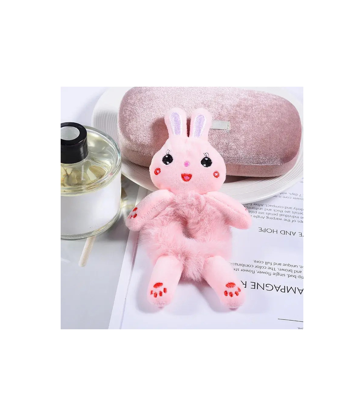 Coletero de Peluche animales conejo