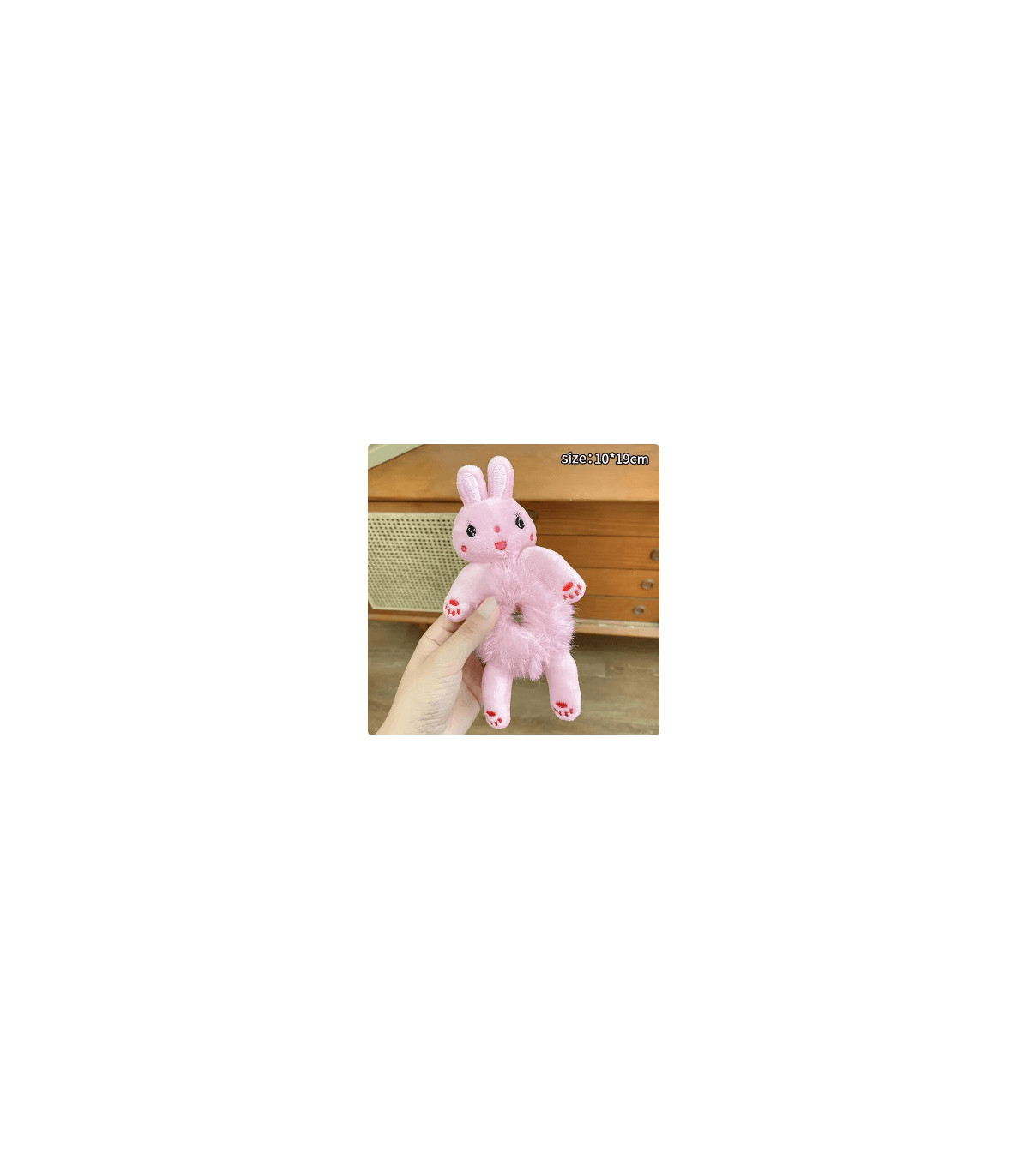Coletero de Peluche animales conejo
