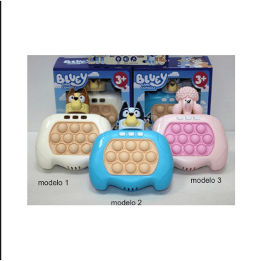 Juego Pop It Electrónico bluey : Diversión y Aprendizaje