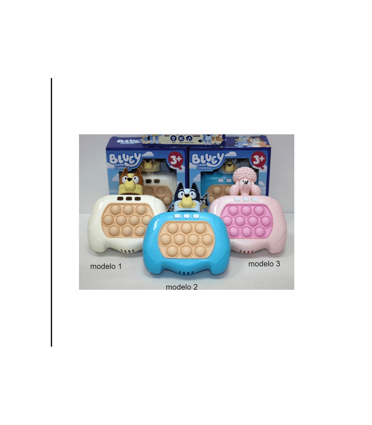 Juego Pop It Electrónico bluey : Diversión y Aprendizaje