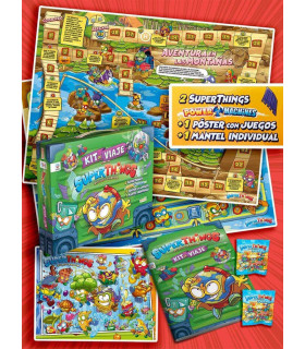 Kit de Viaje SuperThings Power Machines - Diversión y Aventuras