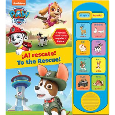 Aprender Inglés con la Patrulla Canina: ¡Al Rescate! - Libro Educativo