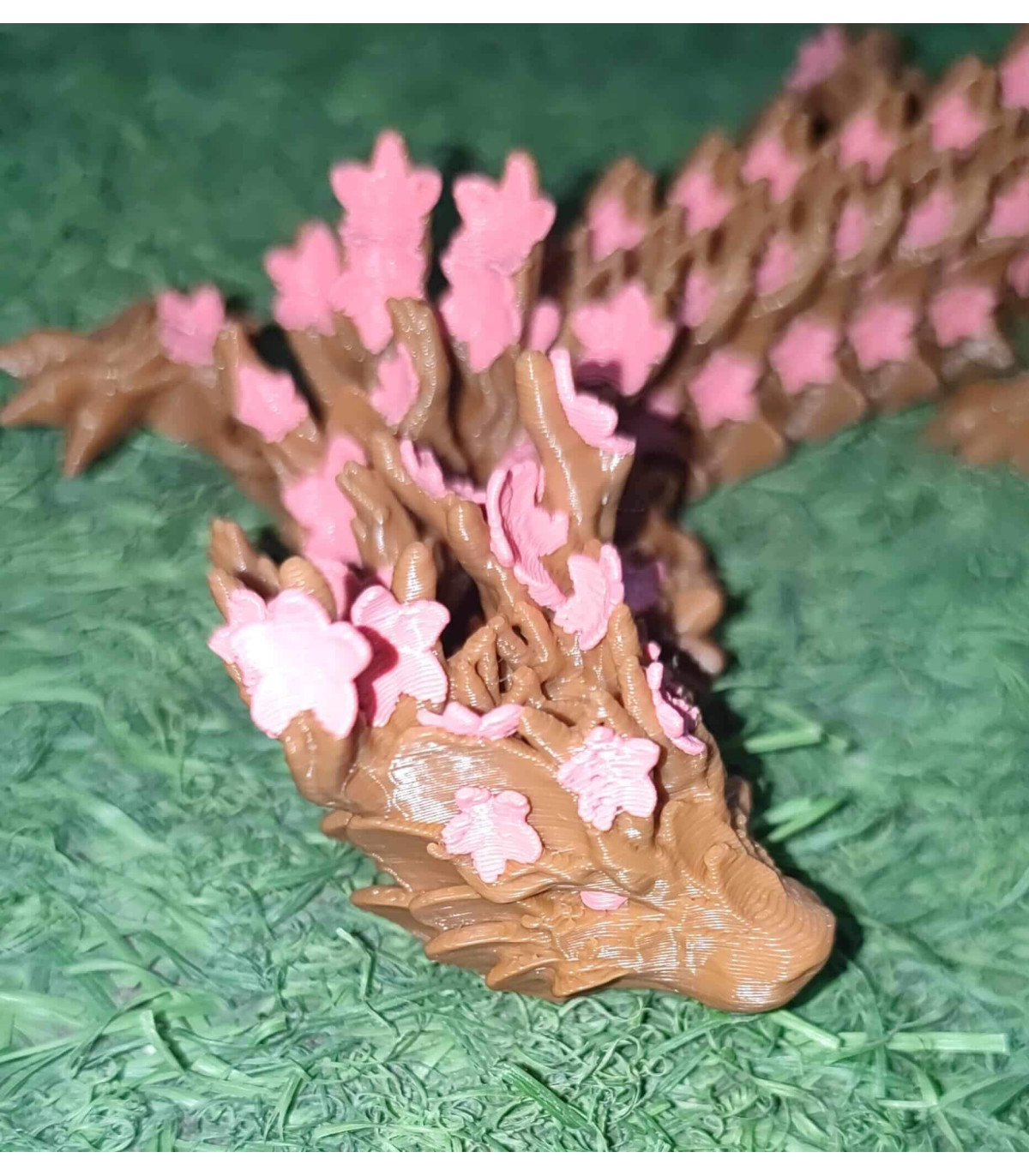 Compra Dragón de Sakura Articulado en 3D de 45cm | Albithinia
