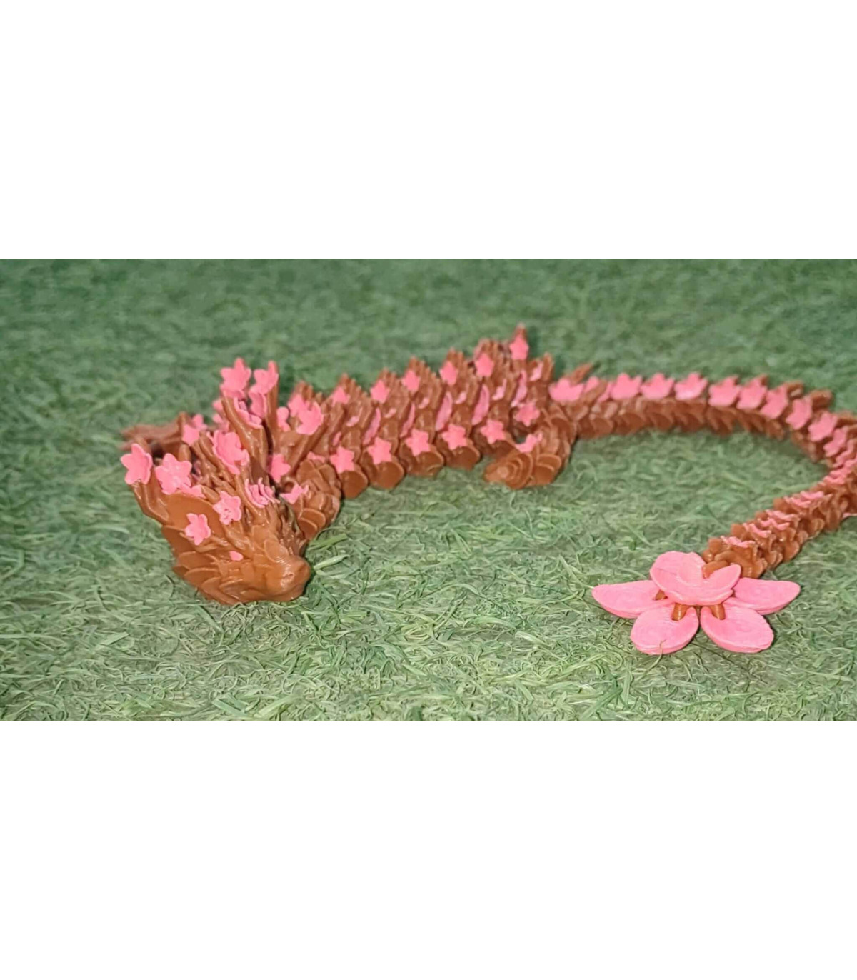 Compra Dragón de Sakura Articulado en 3D de 45cm | Albithinia