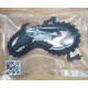 Dragón Articulado Negro Mate 45cm Impresión 3D -