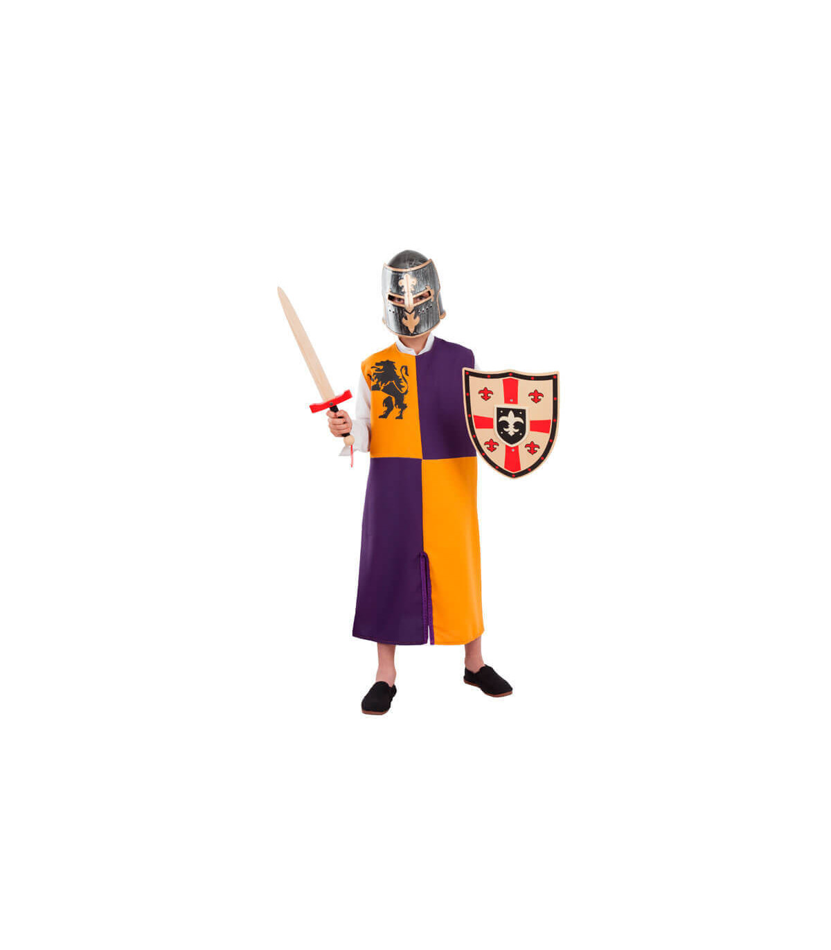 SOBREVESTA MEDIEVAL LEÓN INFANTIL