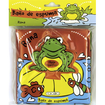 Baño de espuma: Rana
