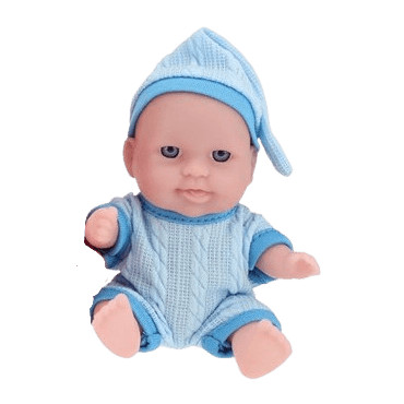 Bebé en pijama de 14cm