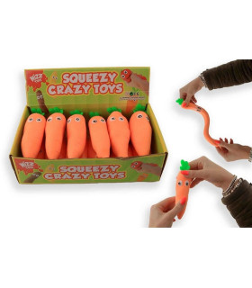 Squeeze Ralz Zanahoria: ¡Un juguete antiestrés adorable y divertido!