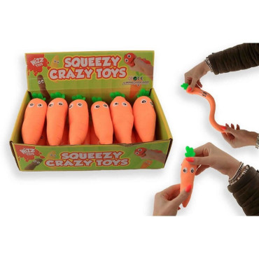 Squeeze Ralz Zanahoria: ¡Un juguete antiestrés adorable y divertido!