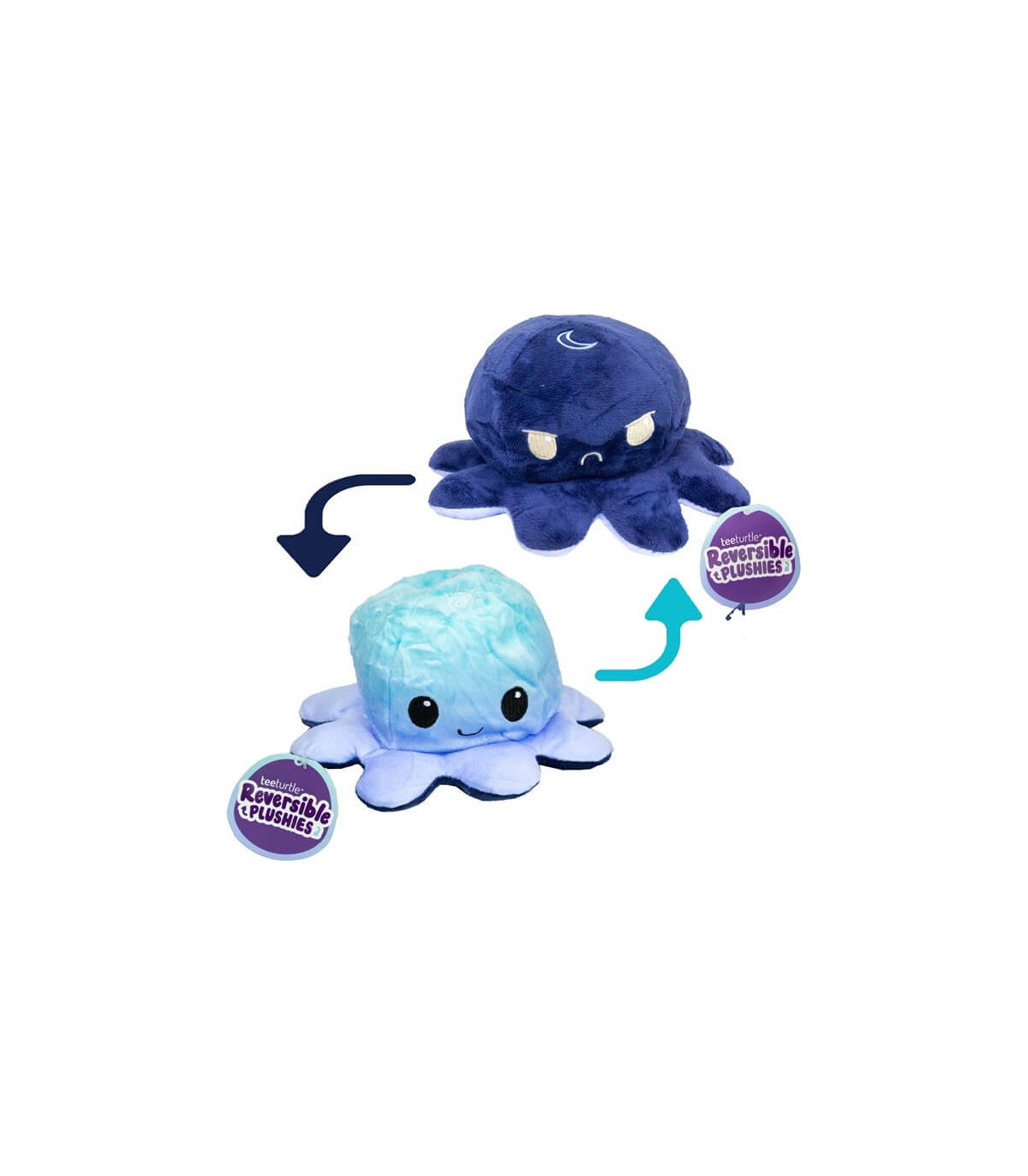 Pulpo Reversible TeeTurtle: ¡Un Abrazo Cálido y Divertido