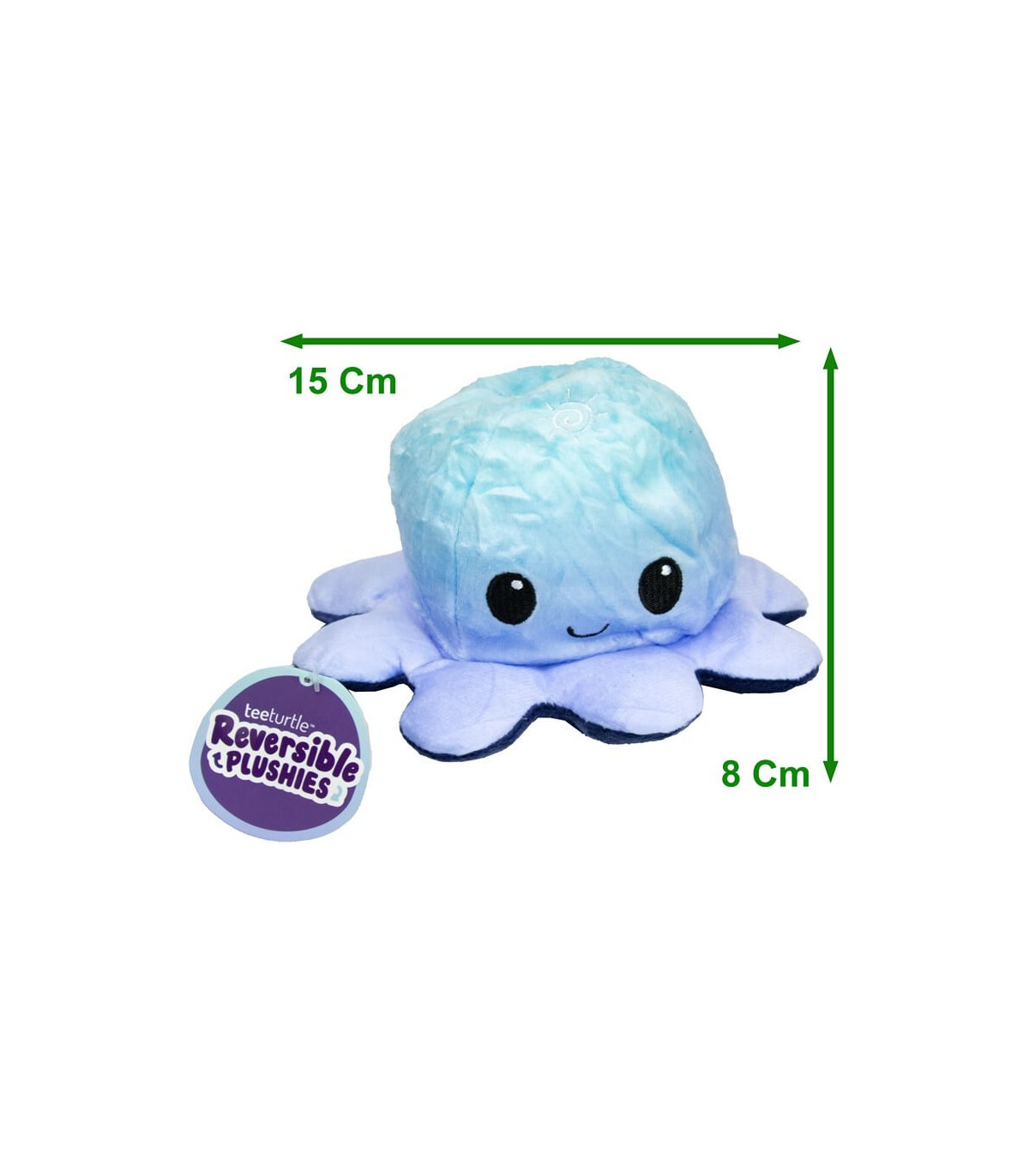 Pulpo Reversible TeeTurtle: ¡Un Abrazo Cálido y Divertido