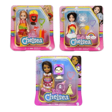 Muñeca Barbie Chelsea Club con Accesorios