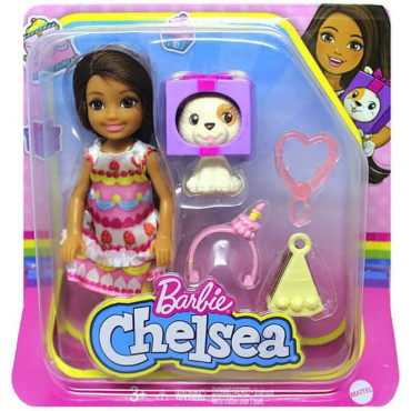 Muñeca Barbie Chelsea Club con Accesorios Surtidos 16x16cm: