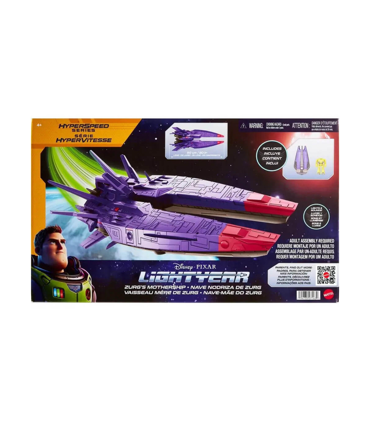 Nave Nodriza Zurgs de Lightyear: ¡Vive la emoción de la película Light