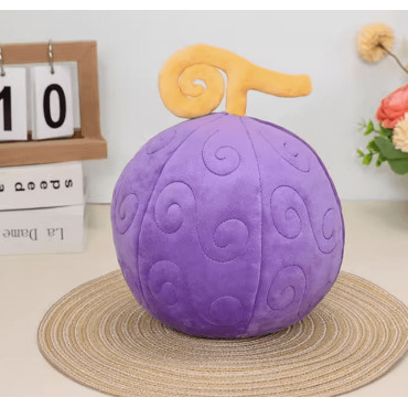 Peluche de Fruta Morada de One Piece - ¡Colecciona