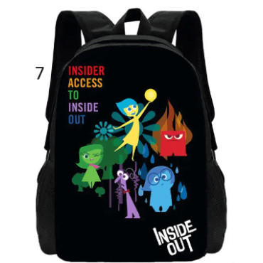 Mochilas Negras 38cm de Inside Out 2| Albithinia