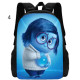 Mochilas Negras 38cm de Inside Out 2| Albithinia