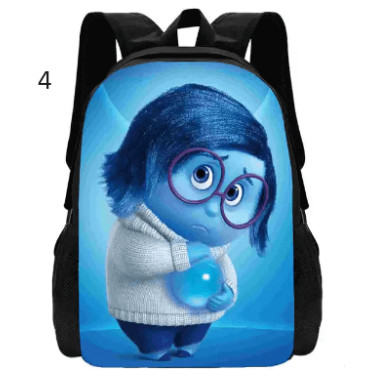 Mochilas Negras 38cm de Inside Out 2| Albithinia