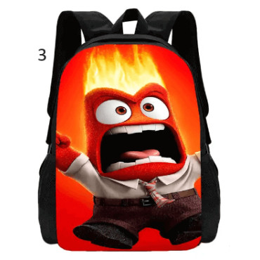 Mochilas Negras 38cm de Inside Out 2| Albithinia