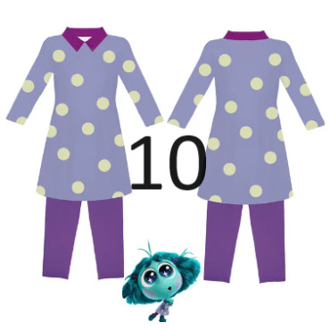 Disfraces Personajes Inside Out 2 | Albithinia