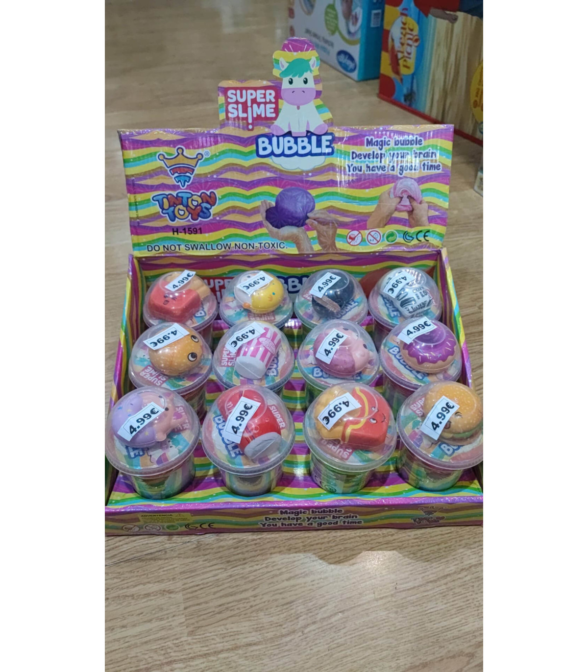 Slime más Squishy Comidas – Juguete Divertido y Creativo | Albithinia
