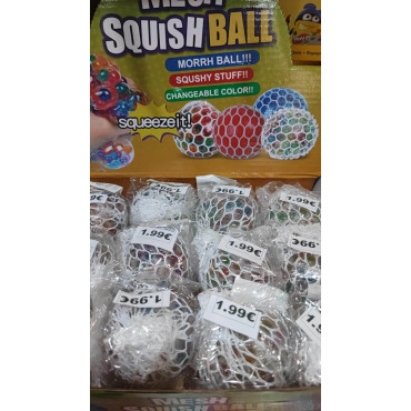 Bola Squishy con Red – Juguete Antiestrés | Albithinia