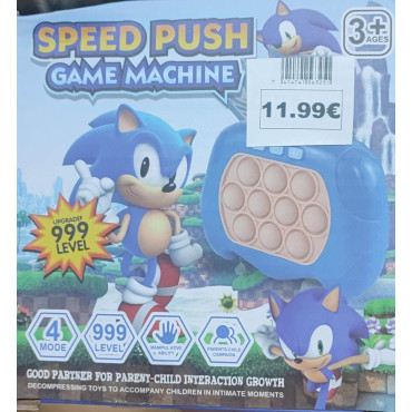 Juego Electrónico Pop It Interactivo de Sonic| Albithinia