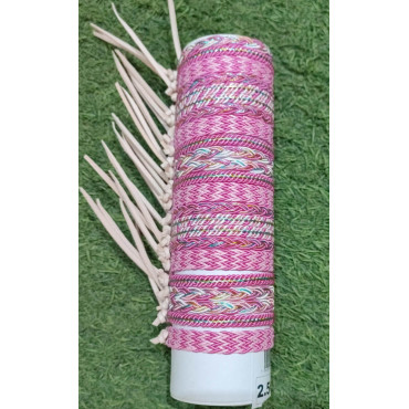 Pulseras Aleatorias de Cordón Rosa | Accesorios de Moda en Albithinia