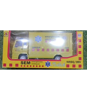 Camión de Emergencias Médicas SEM o Ambulancia de Juguete - Albithinia