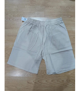 Pantalón Corto Beige Medieval con Cordón - Estilo Histórico y Confort