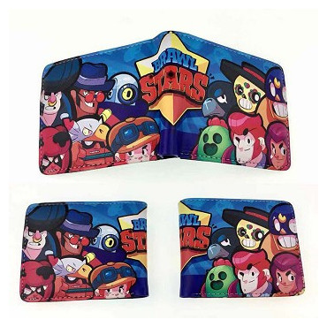 Cartera Azul Brawl Stars con Skins Originales | Albithinia