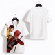 Camisetas de Manga Corta con Diseños 3D de Deadpool y Wolverine
