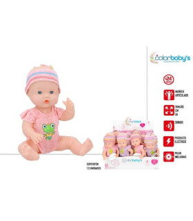 Bebé con Sonido Color Babys - Diversión y Ternura para tu Pequeño