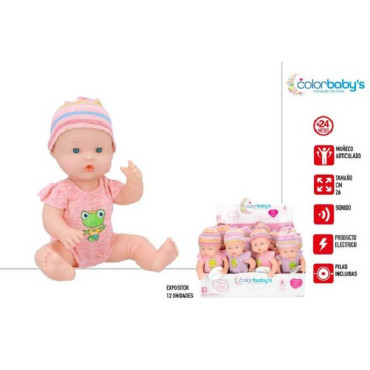 Bebé con Sonido Color Babys - Diversión y Ternura para tu Pequeño