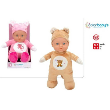Muñeco Bebé con Disfraz de Osito - Ternura y Diversión para Niños