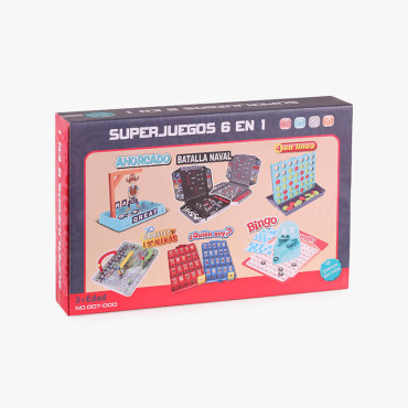 Set 6 Juegos en 1 | Diversión y Entretenimiento para Toda la Familia |