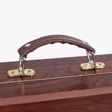 Set de Pintura Maletín Madera 140PCS | Kit Completo para Artistas | Al