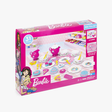 Set de té de 31 piezas de Barbie - Juguetes y Accesorios para Niñas