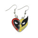 Pendientes Deadpool y Lobezno - Joyería Única para Fans de Marvel