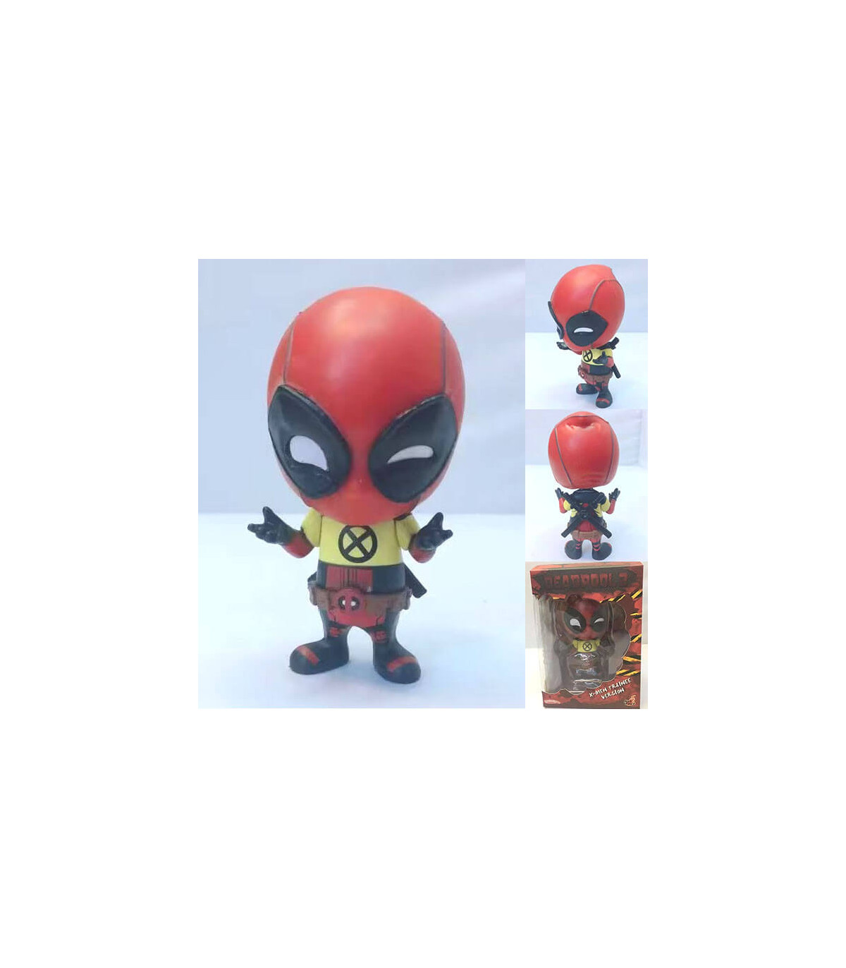 Figura Deadpool anime - estilo Funko - Coleccionismo