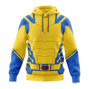 Sudadera con Capucha de Cosplay de Lobezno-de Deadpool