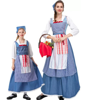 Disfraz de Castañera para Niña y Mujer - Tradición Española y Estilo