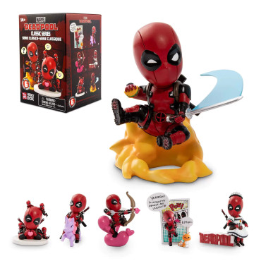 GUMO Marvel Deadpool - Colección Exclusiva de Figuritas de Artesanía