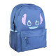 Mochila Escolar Disney Stitch Azul con Bolsillo Frontal - Ligera y Resistente | Albithinia