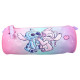 Portatodo Redondo Stitch y Angel | Estuche Escolar | Albithinia.com