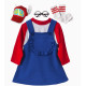 Disfraz de Arale para niños | Cosplay completo y de alta calidad | Albithinia